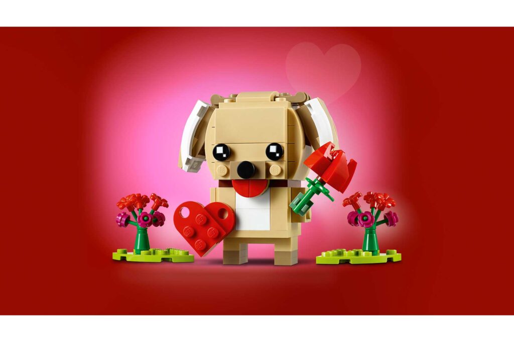 LEGO 40349 BrickHeadz Valentijnspuppy - Afbeelding 10
