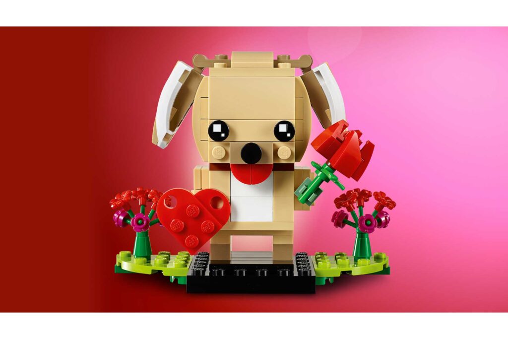 LEGO 40349 BrickHeadz Valentijnspuppy - Afbeelding 9