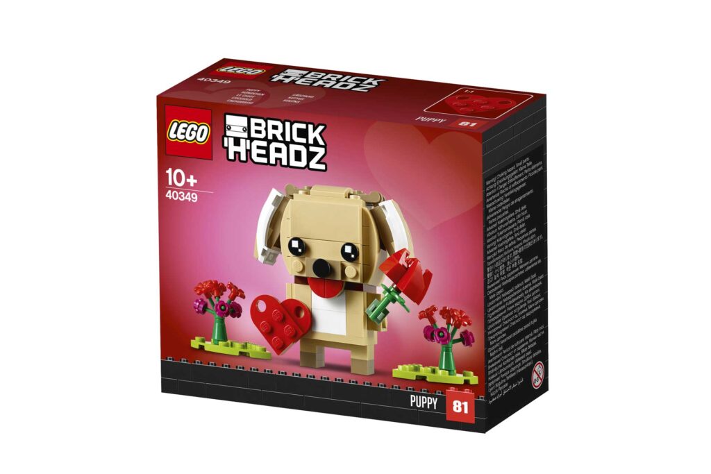 LEGO 40349 BrickHeadz Valentijnspuppy - Afbeelding 8