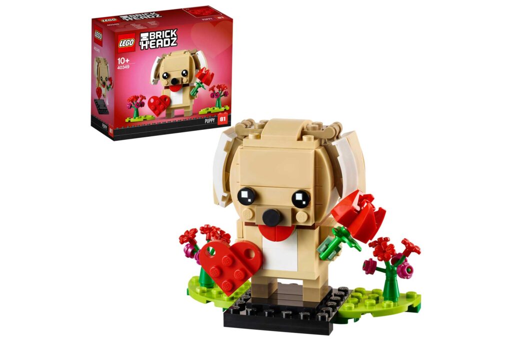 LEGO 40349 BrickHeadz Valentijnspuppy - Afbeelding 4