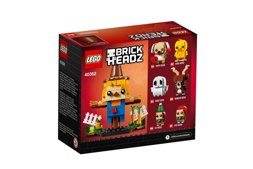 LEGO 40352 Brickheadz Vogelverschrikker - Afbeelding 2