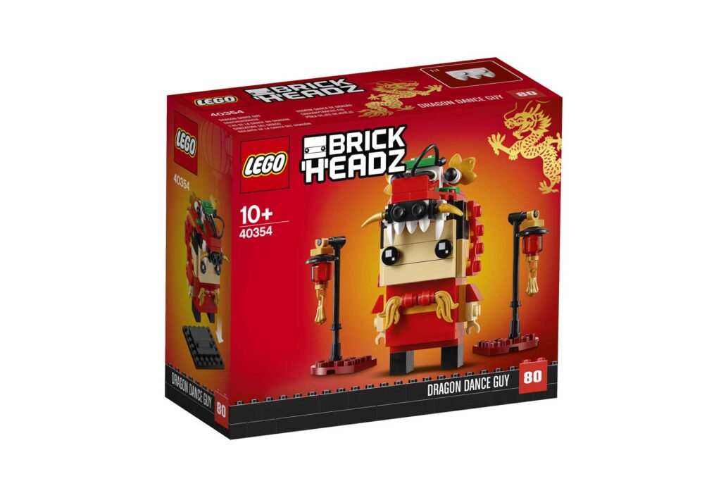 LEGO 40354 Brickheadz Drakendanser
