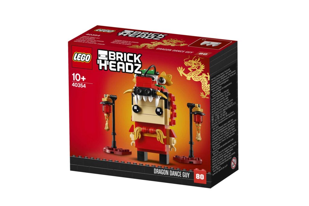 LEGO 40354 Brickheadz Drakendanser - Afbeelding 10