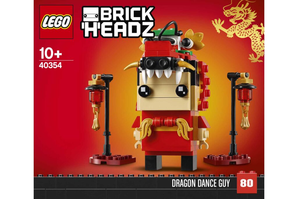 LEGO 40354 Brickheadz Drakendanser - Afbeelding 7