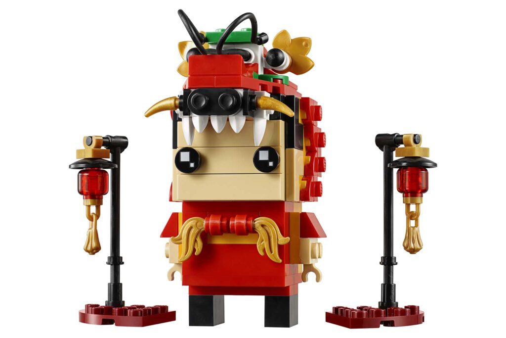 LEGO 40354 Brickheadz Drakendanser - Afbeelding 5