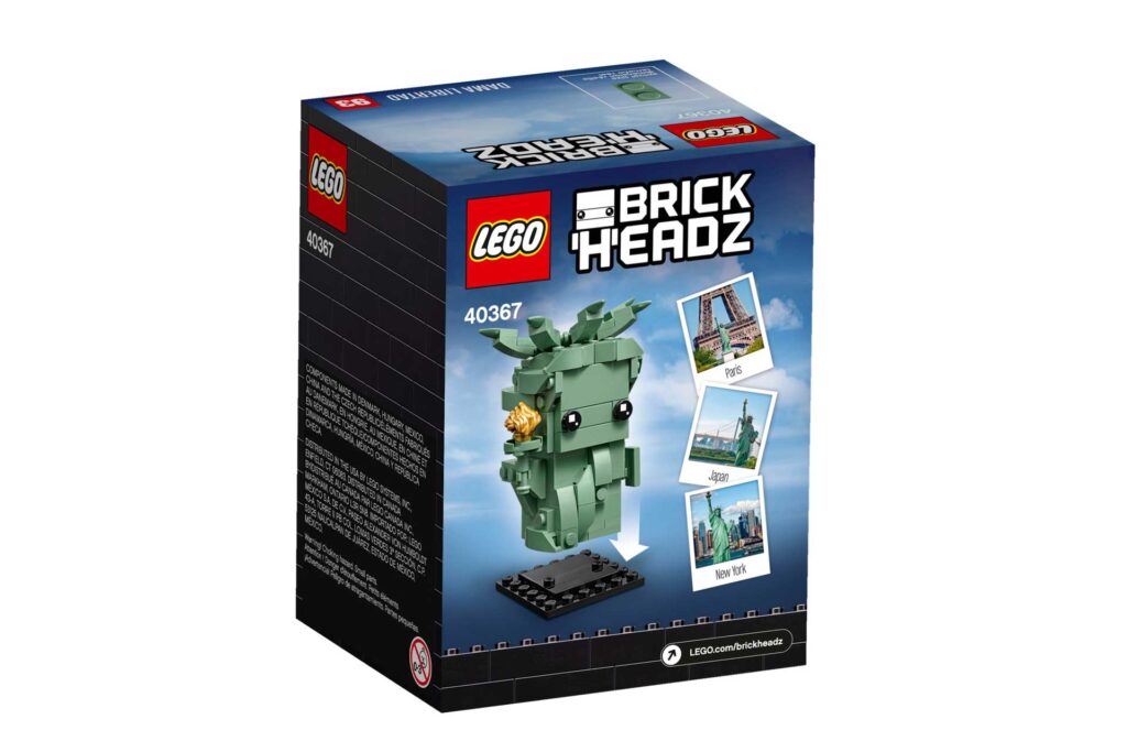 LEGO 40367 Brickheadz Lady Liberty - Afbeelding 2