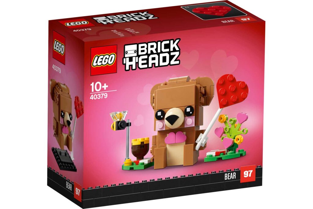 LEGO 40379 BrickHeadz Valentijnsbeer