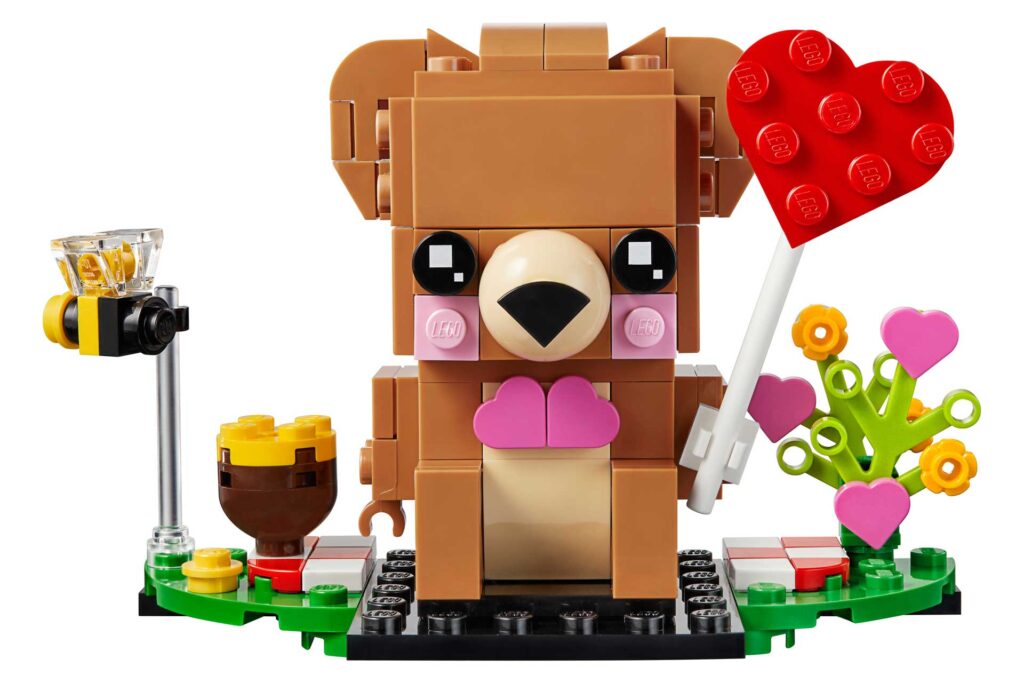 LEGO 40379 BrickHeadz Valentijnsbeer - Afbeelding 3