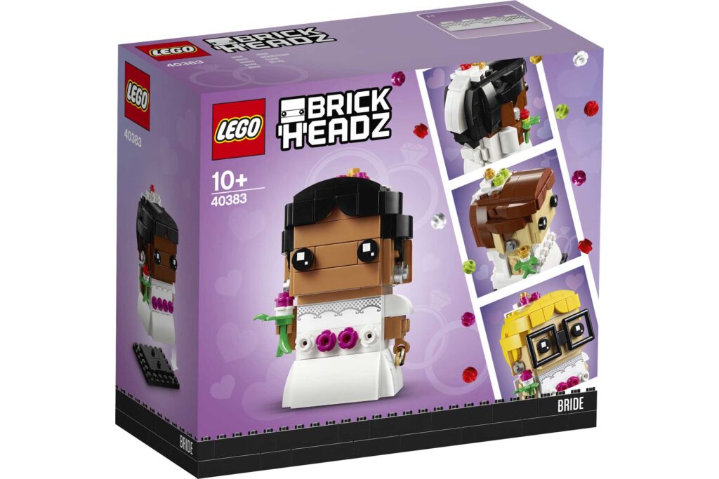 LEGO 40383 BrickHeadz Bruid - Afbeelding 2