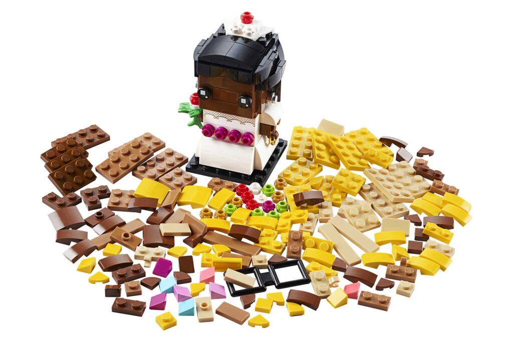 LEGO 40383 BrickHeadz Bruid - Afbeelding 35
