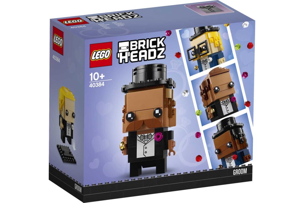 LEGO 40384 BrickHeadz Bruidegom