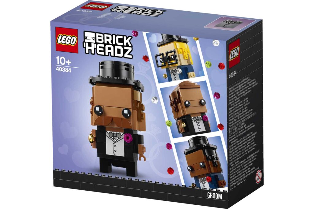 LEGO 40384 BrickHeadz Bruidegom - Afbeelding 6