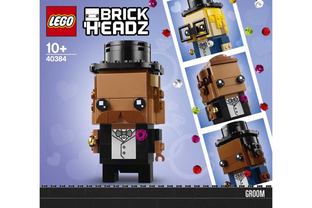 LEGO 40384 BrickHeadz Bruidegom - Afbeelding 5