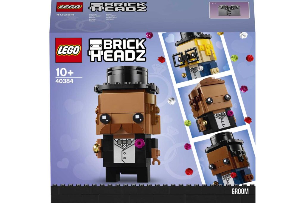 LEGO 40384 BrickHeadz Bruidegom - Afbeelding 4
