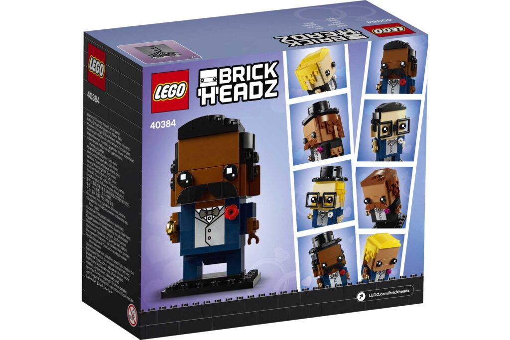 LEGO 40384 BrickHeadz Bruidegom - Afbeelding 3