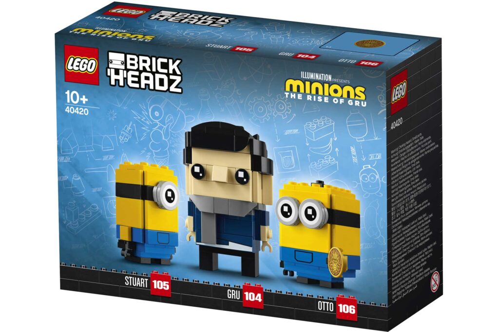 LEGO 40420 BrickHeadz Gru, Stuart en Otto - Afbeelding 12