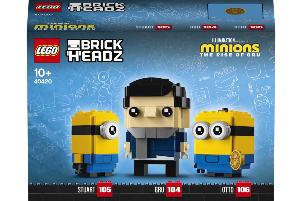 LEGO 40420 BrickHeadz Gru, Stuart en Otto - Afbeelding 14