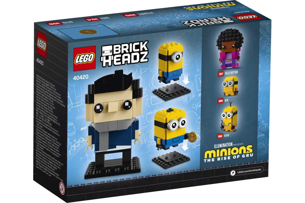 LEGO 40420 BrickHeadz Gru, Stuart en Otto - Afbeelding 13