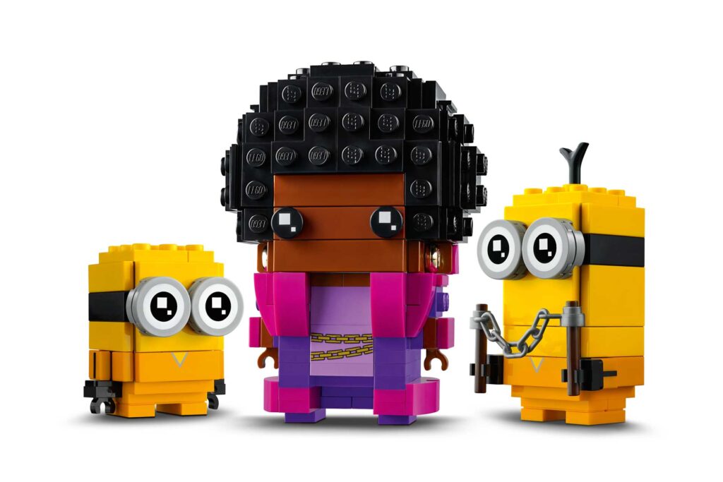 LEGO 40421 BrickHeadz Belle Bottom, Kevin en Bob - Afbeelding 4