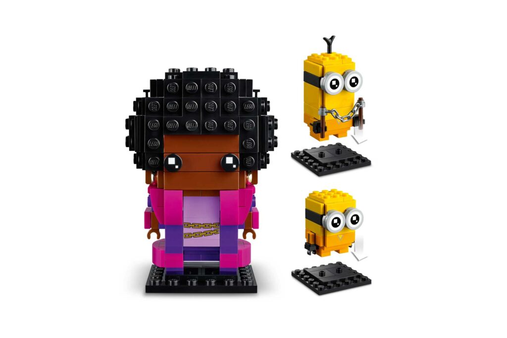 LEGO 40421 BrickHeadz Belle Bottom, Kevin en Bob - Afbeelding 7