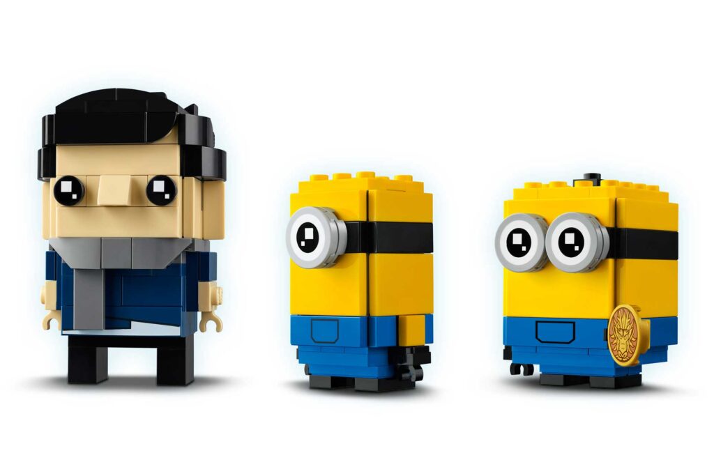 LEGO 40421 BrickHeadz Belle Bottom, Kevin en Bob - Afbeelding 6