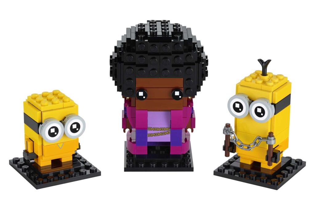 LEGO 40421 BrickHeadz Belle Bottom, Kevin en Bob - Afbeelding 8