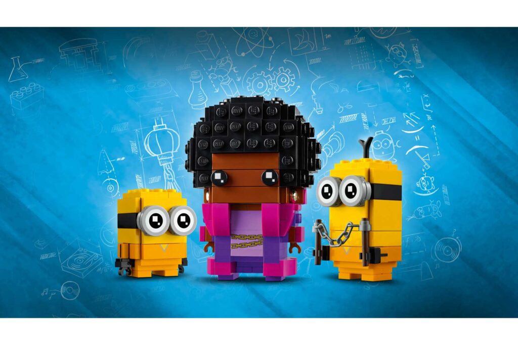 LEGO 40421 BrickHeadz Belle Bottom, Kevin en Bob - Afbeelding 10