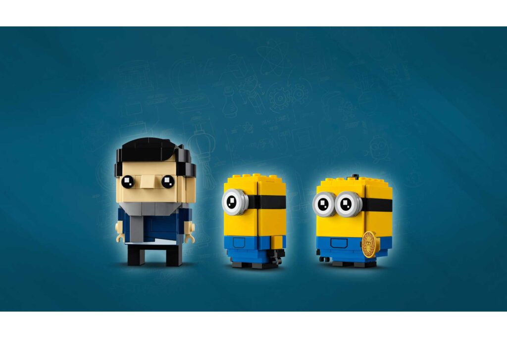 LEGO 40421 BrickHeadz Belle Bottom, Kevin en Bob - Afbeelding 12
