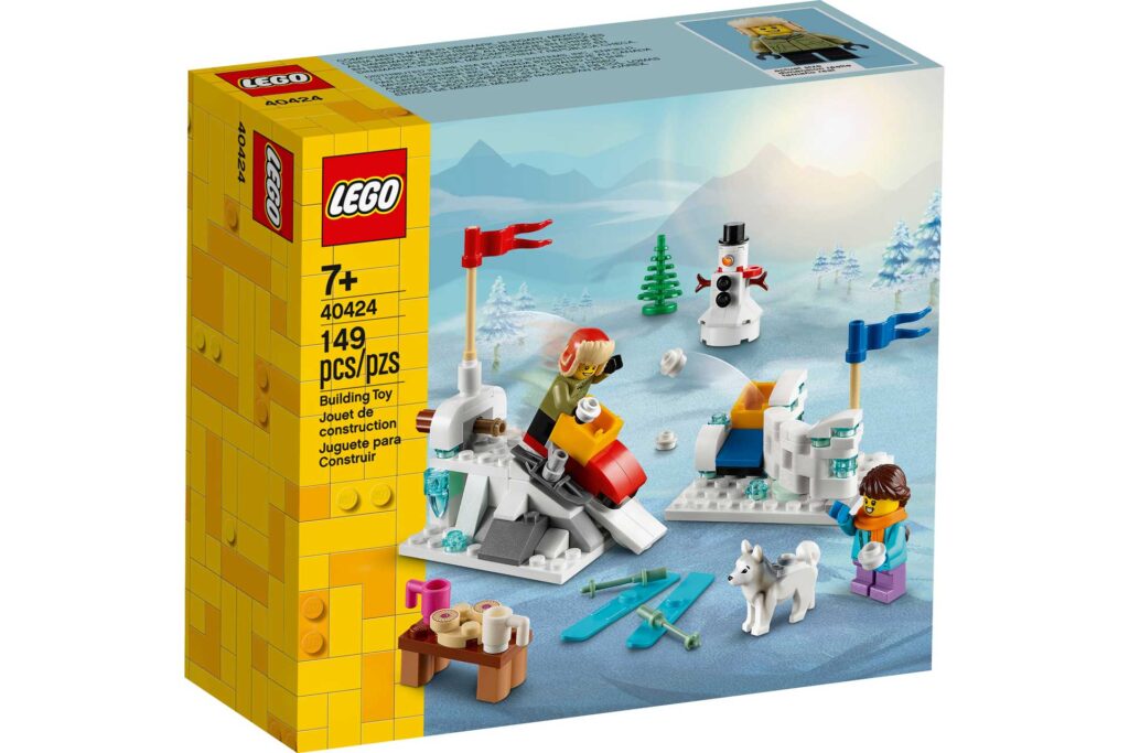 LEGO 40424 - Winters sneeuwballengevecht