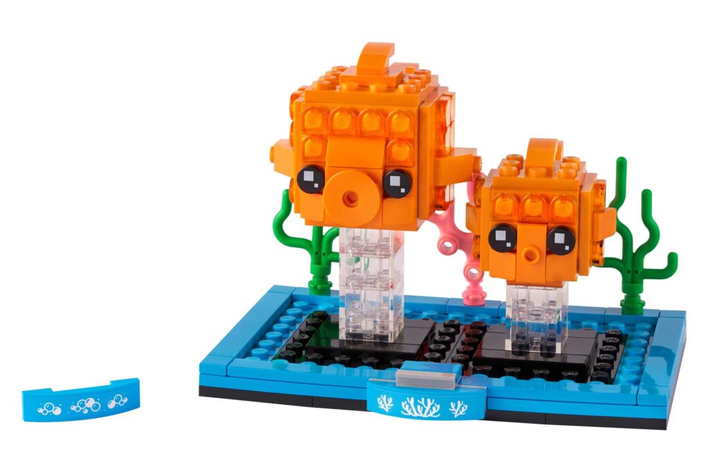 LEGO 40442 BrickHeadz Goudvis - Afbeelding 2