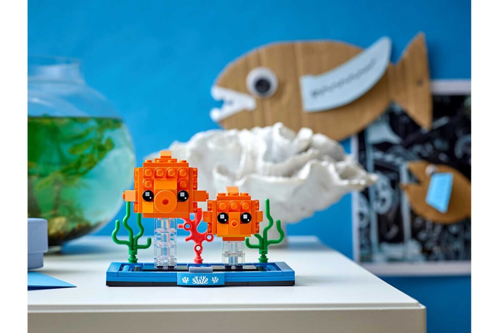 LEGO 40442 BrickHeadz Goudvis - Afbeelding 6