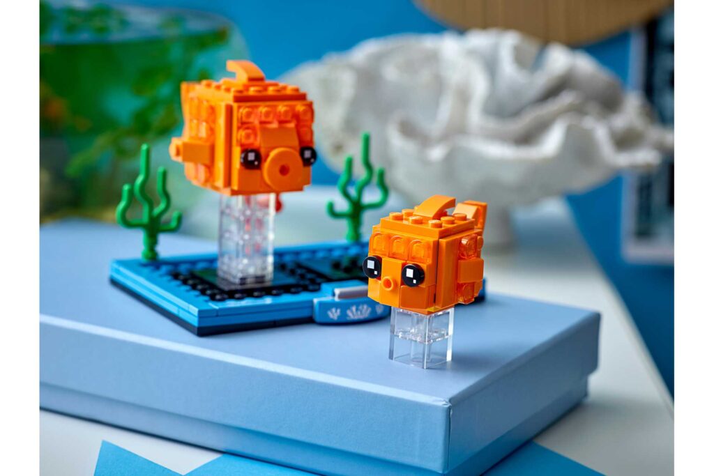 LEGO 40442 BrickHeadz Goudvis - Afbeelding 5