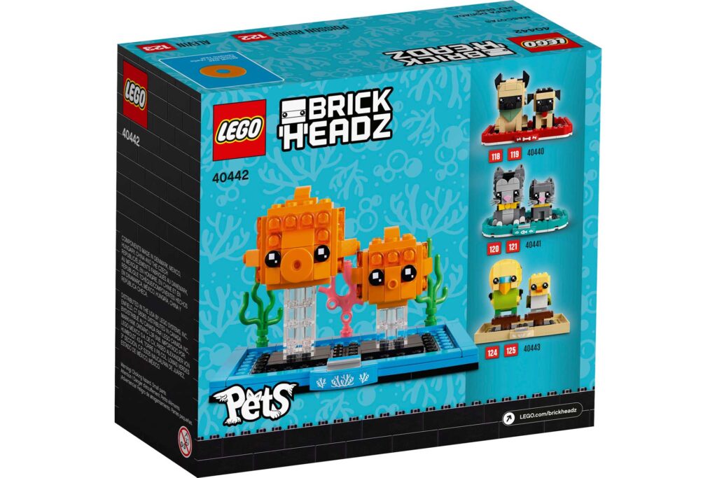 LEGO 40442 BrickHeadz Goudvis - Afbeelding 3