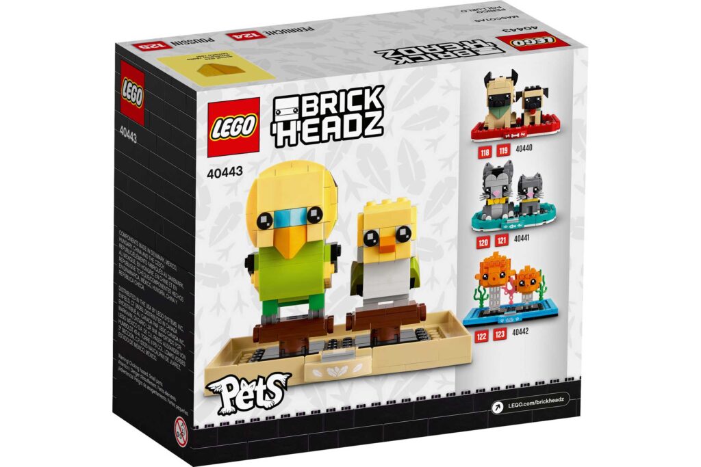 LEGO 40443 BrickHeadz Parkiet - Afbeelding 3