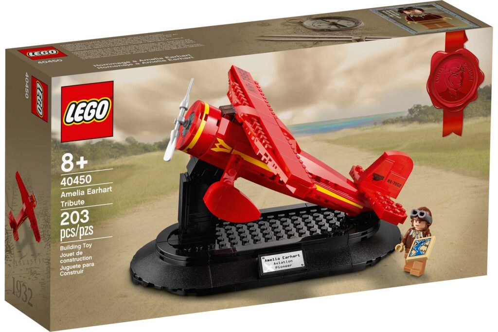 LEGO 40450 Eerbetoon aan Amelia Earhart