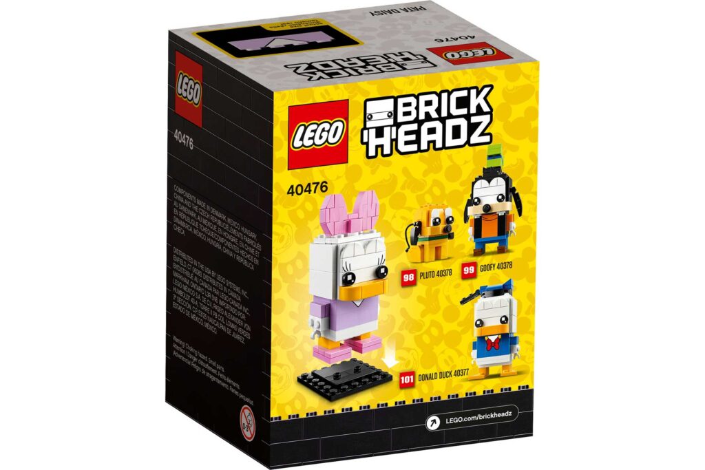 LEGO 40476 BrickHeadz Katrien Duck - Daisy Duck - Afbeelding 5