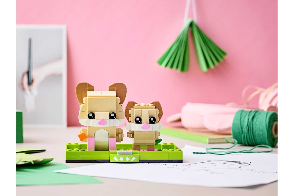 LEGO 40482 BrickHeadz Hamster - Afbeelding 2