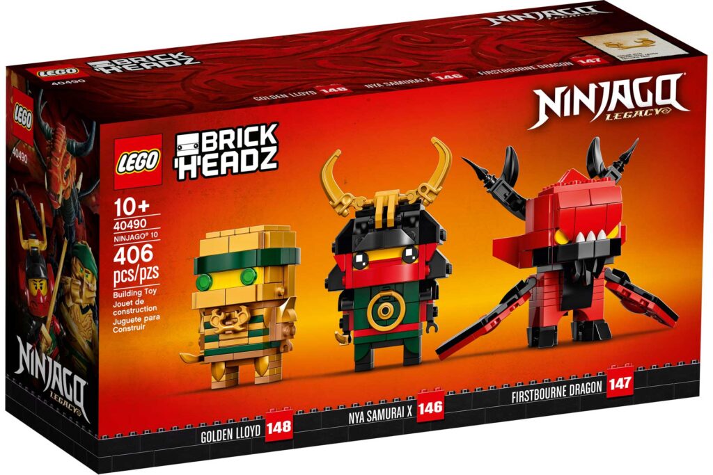 LEGO 40490 BrickHeadz NINJAGO 10