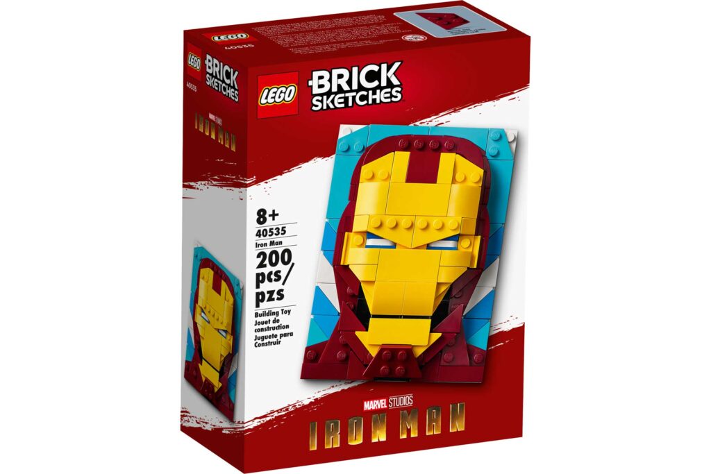 LEGO 40535 Brick Sketches Iron Man