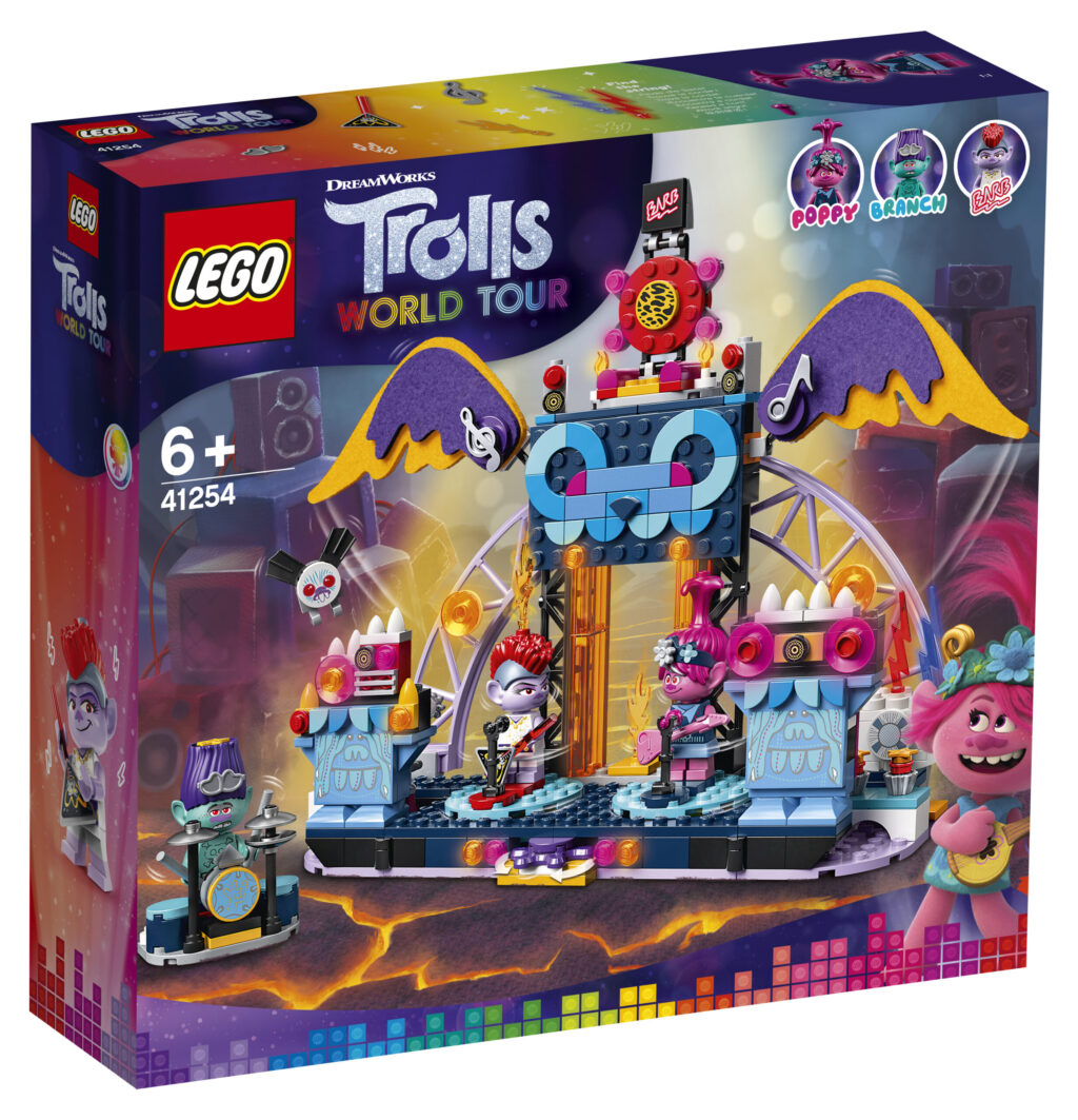 LEGO 41254 Trolls Volcano Rock City concert