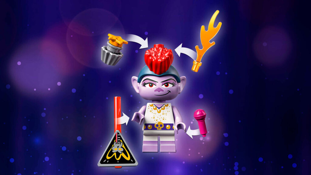 LEGO 41254 Trolls Volcano Rock City concert - Afbeelding 19