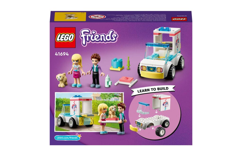 LEGO 41694 Friends Dierenambulance - Afbeelding 2