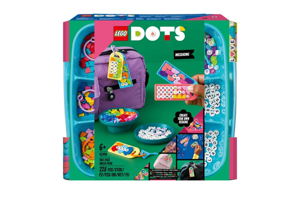 LEGO 41949 Dots Taslabels megapack - berichten