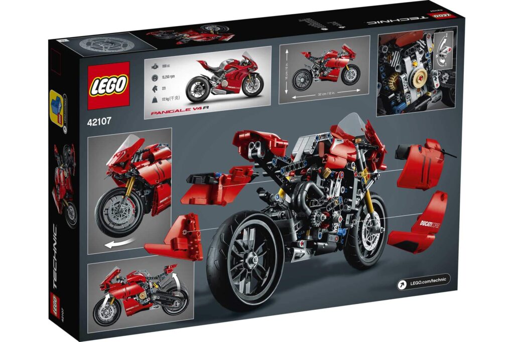 LEGO 42107 Technic Ducati Panigale V4 R - Afbeelding 9