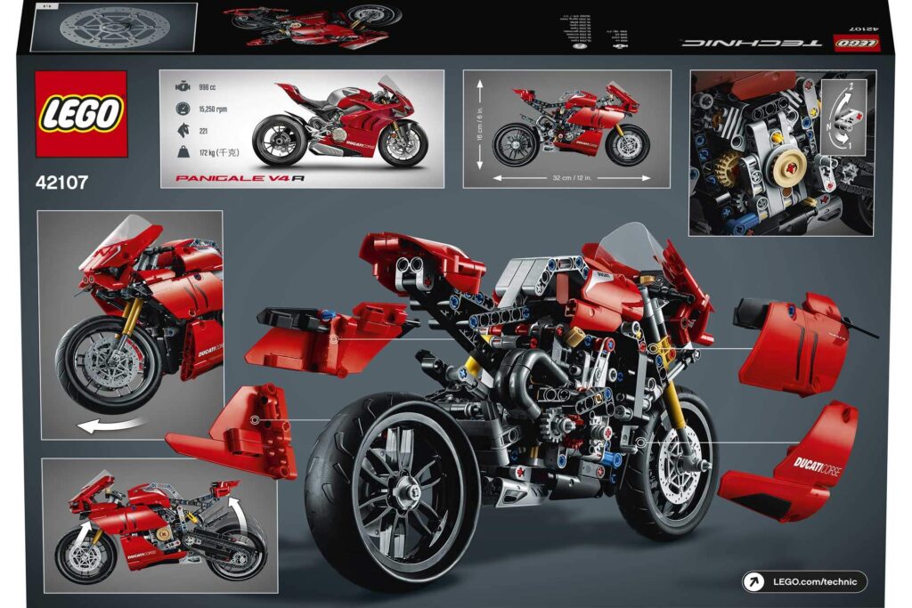 LEGO 42107 Technic Ducati Panigale V4 R - Afbeelding 8