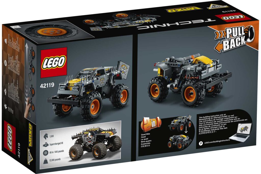 LEGO 42119 Technic Monster Jam Max-D - Afbeelding 4