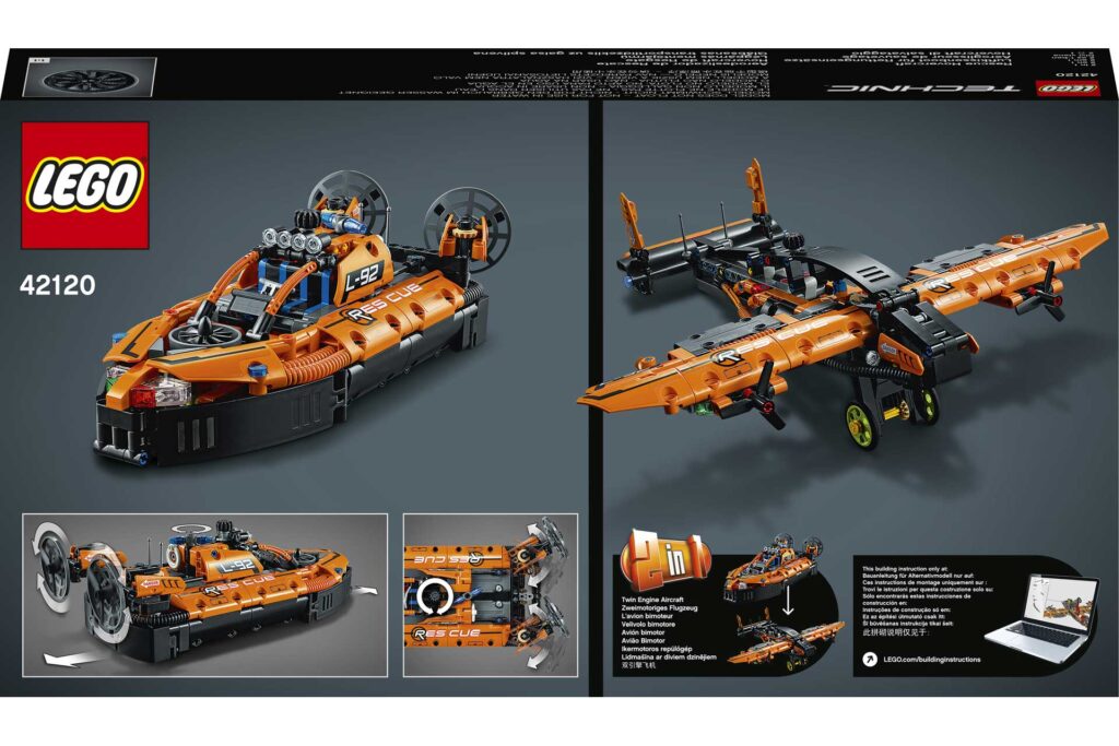 LEGO 42120 TECHNIC Reddingshovercraft - Afbeelding 9