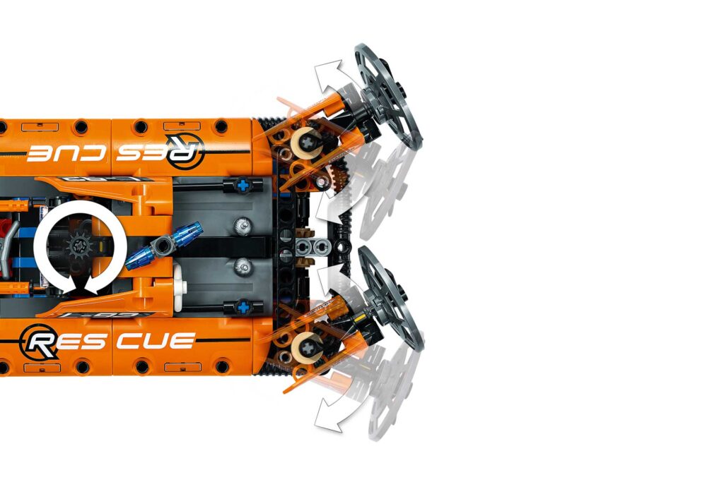 LEGO 42120 TECHNIC Reddingshovercraft - Afbeelding 3