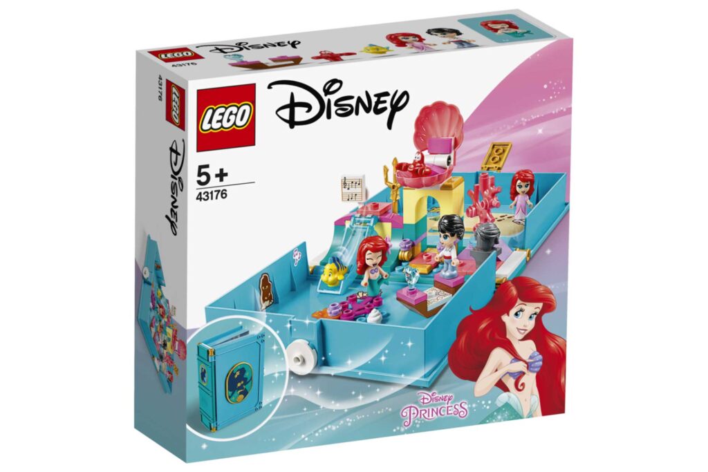 LEGO 43176 Disney Princess Ariëls verhalenboekavonturen