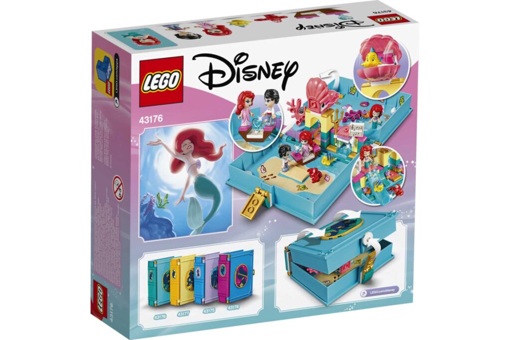 LEGO 43176 Disney Princess Ariëls verhalenboekavonturen - Afbeelding 2